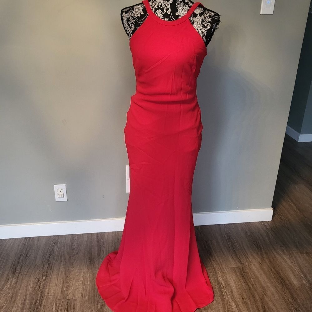 Xscape Evening Dress Red Size 6